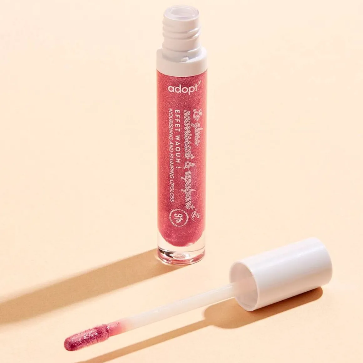 Glittery Lip Gloss With A Wow Effect!