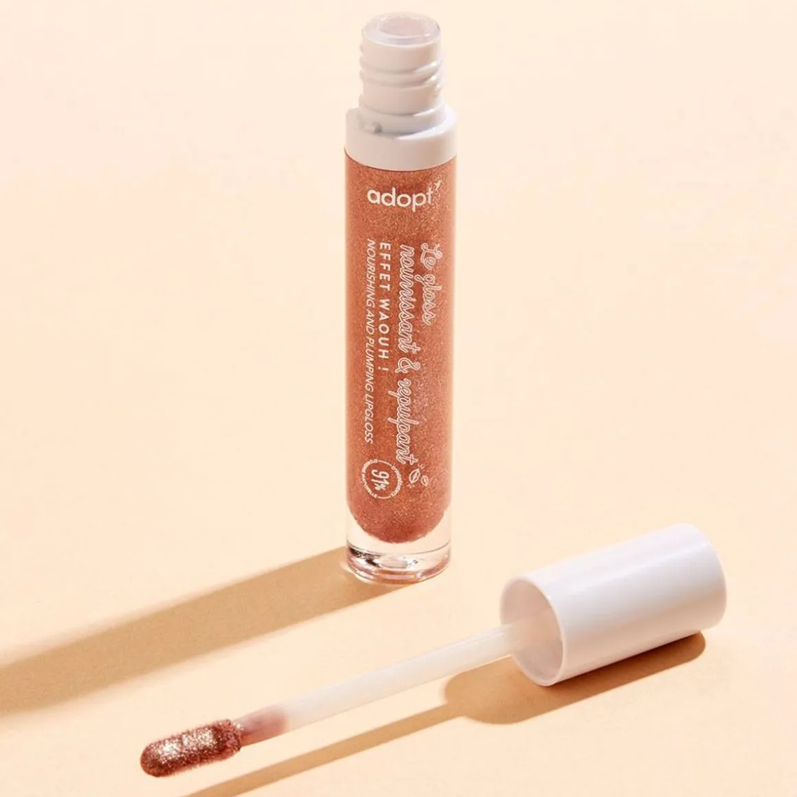 Glittery Lip Gloss With A Wow Effect!